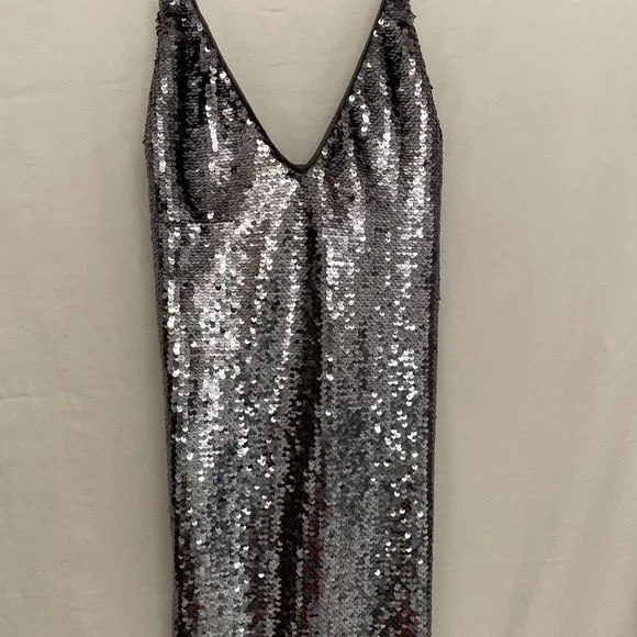 glitter nye dress Bow-Back Glitter Mini Dress – Party & NYE Look main image 1